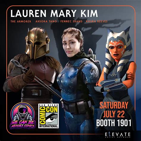 Sdcc Unofficial Blog On Twitter Lauren Mary Kim Best Known For Her