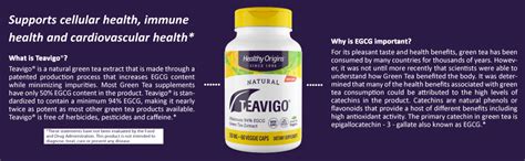 Amazon Healthy Origins Teavigo Extracto De T Verde Egcg