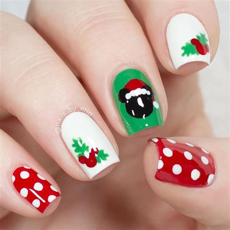 Disney Christmas Nails Designs Omahdesignku