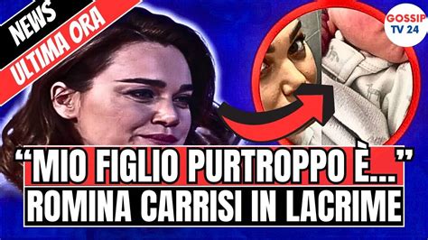 Shock La Terribile Notizia Di Poco Fa Romina Carrisi In Lacrime