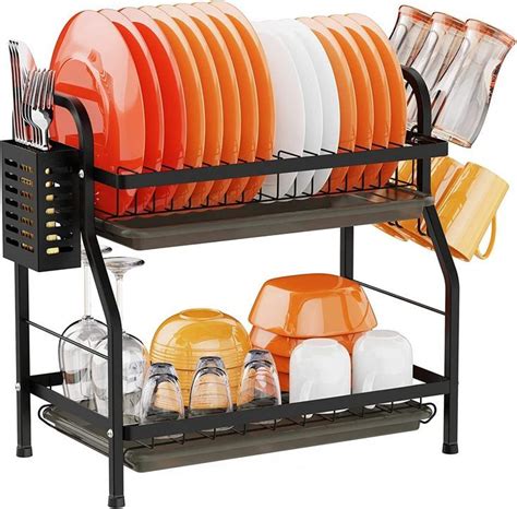 Dish Drying Rack For Kitchen Counter Organization Dish Rack Drying