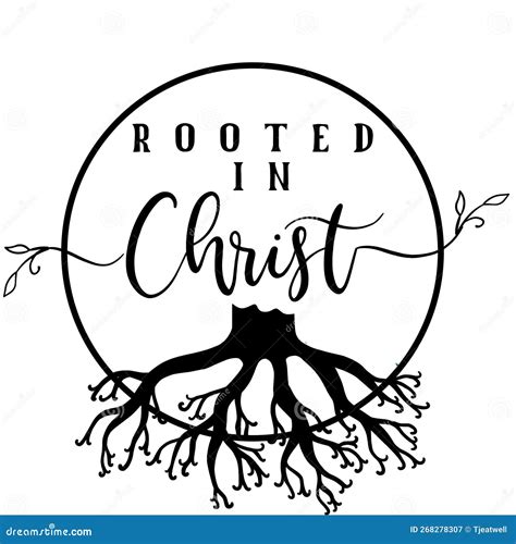 Christian Rooted In Christ Stock Image Illustration Of Guard