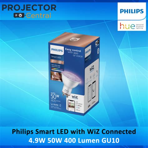 Philips Smart LED With Wiz Connected Full Color And Warm To Cool 4 9W