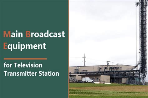 Best Broadcast Equipment for a TV Transmitter Station | FM BROADCAST