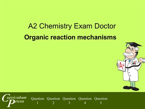 Curriculum Press A2 Organic Reaction Mechanisms A Level Exam Doctor