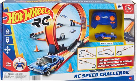 Amazon Hot Wheels Toy Car RC Set With 1 64 Scale Remote Control Vehicle 30 Pieces Of