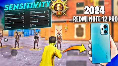 Redmi Note 12 Pro Pubg Sensitivity 2024 🔥 4 Finger Full Gyroscope