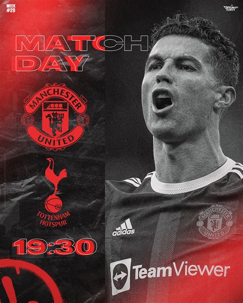 Man Utd Matchday Weekly Updated On Behance