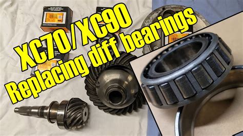 Volvo Xc Xc Replacing Differential Final Drive Bearings Youtube