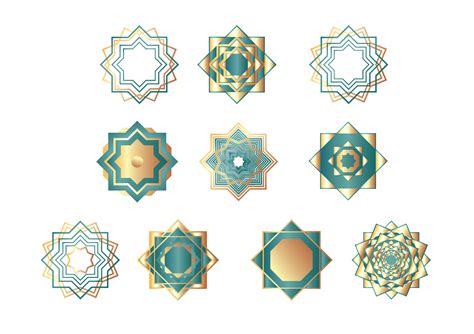 set of mandala islamic concept 6532435 Vector Art at Vecteezy