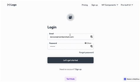 Create A Forgot Password Form For Logged Out Users Memberstack 2 0