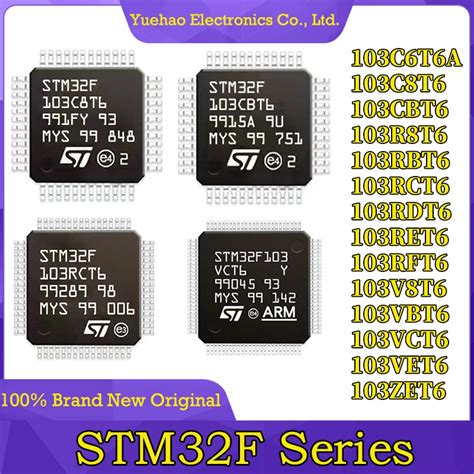 IC MCU STM32 FLQFP 48 STM32F103C6T6A STM32F103C8T6 STM32F103CBT6