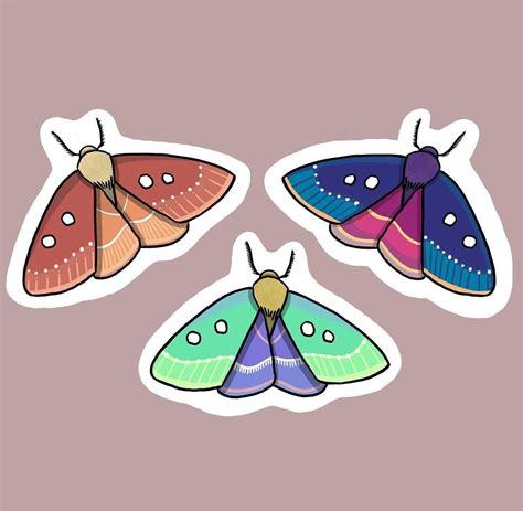 Moth Sticker ideas Sticker Ideas, Moth, Bugs, Insects, Cute Animals ...