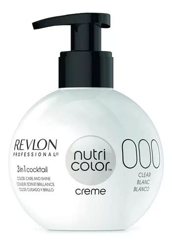 Mascarilla Revlon Nutri Color Creme Clear Ml Env O Gratis