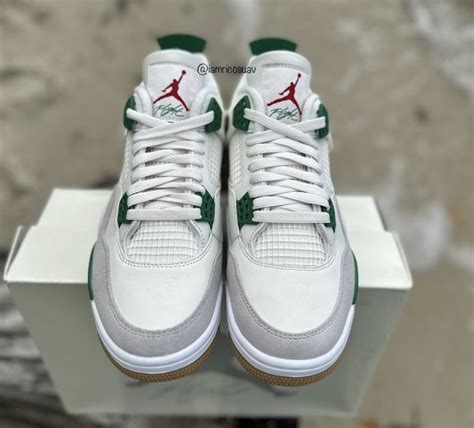 Nike Sb X Air Jordan 4 Pine Green Dr5415 103 Release Date Where To