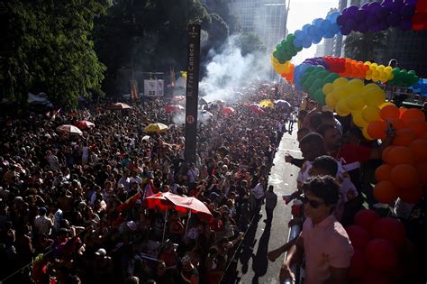 Parada Lgbti Re Ne Milh Es De Pessoas Em S O Paulo Nexo Jornal