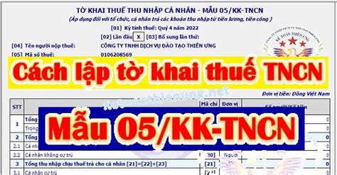 B Quy T C Ch L M T Khai Kk Tncn Ng V Nhanh N P Thu Tncn