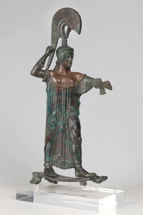 Athena Promachos Bronze 500 470 B C Votive