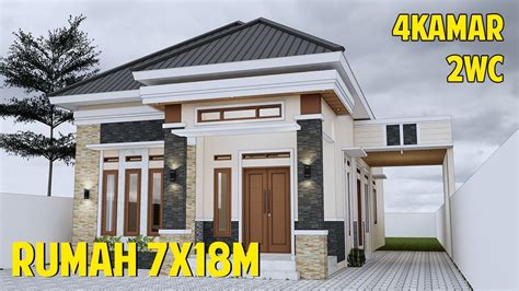 Desain Rumah Minimalis X M Lantai Kamar Tidur Youtube