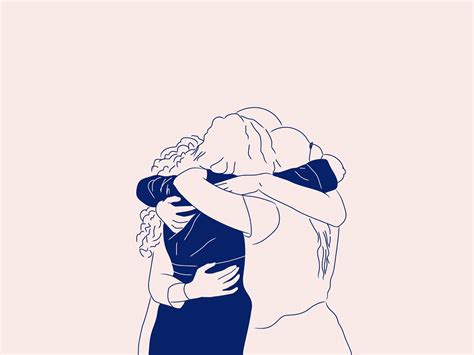 Hug your friends by soledad garcia saravia on Dribbble