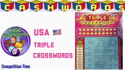 Triple Crosswords Florida Lottery Scratch Cards Fun Mail