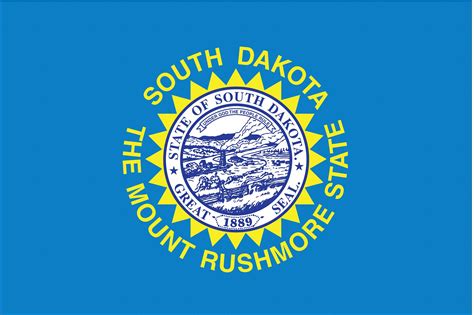 Nylon, Outdoor, South Dakota State Flag - 2NEN5|144960 - Grainger