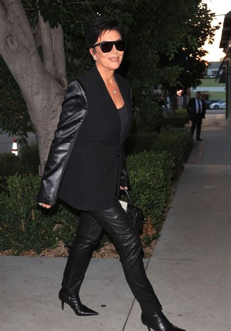 Kris Jenner at Caviar Kaspia in West Hollywood 09/19/2023 • CelebMafia