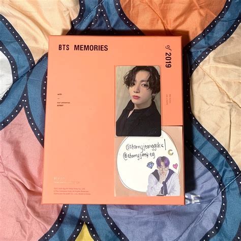 BTS Jungkook Jk Memories Of 2019 Dvd Bluray Memo 19 Br Complete Set W