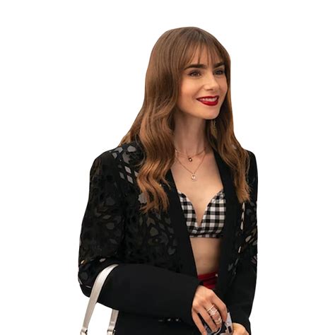 Emily In Paris S Emily Cooper Blazer Lily Collins Black Blazer