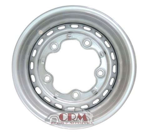 Roda Karmann Ghia Fusca 5 Furos Tala 6 Novas Cód 330 CRM Peças e