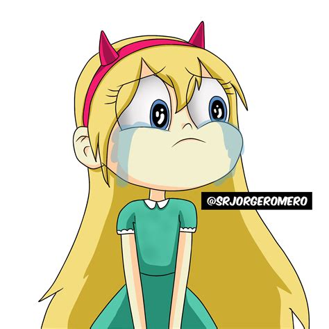 Star Butterfly Crying By Srjorgeromero Rstarvstheforcesofevil