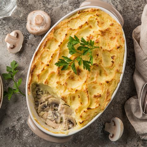 Recette Parmentier De Poulet D Ancenis Igp Aux Champignons