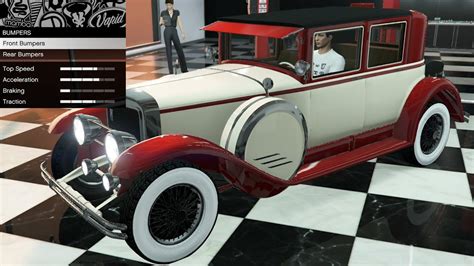 GTA 5 Past DLC Vehicle Customization Albany Roosevelt Valor 1928