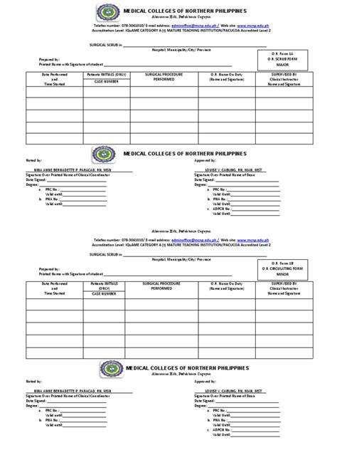 Prc Forms New Format 3 Pdf Nursing Hospital