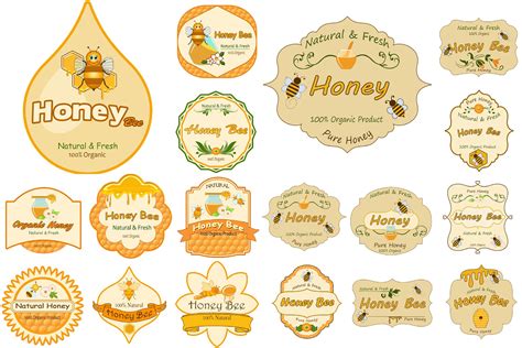 Free Printable Honey Jar Labels