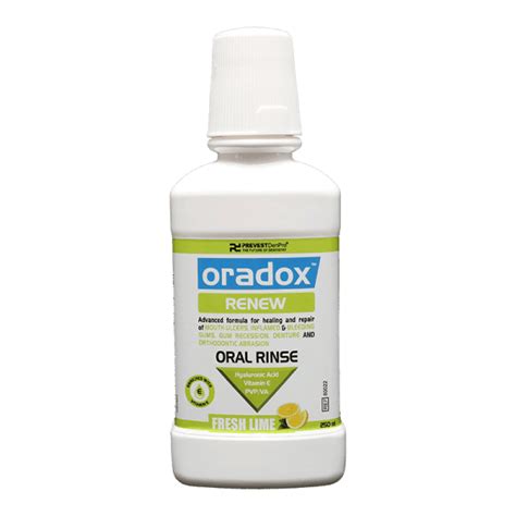 Buy Renew Mouthwash For Mouth Ulcers And Bleeding Gums Oradox