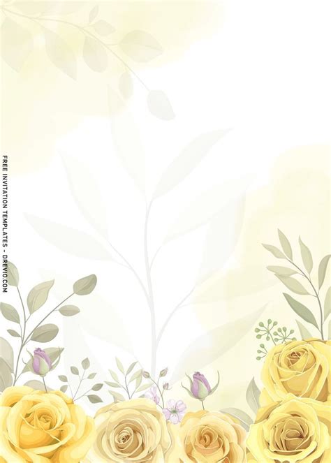 Pin by Modorova Svetlana on Фоны для монтажа Yellow invitations