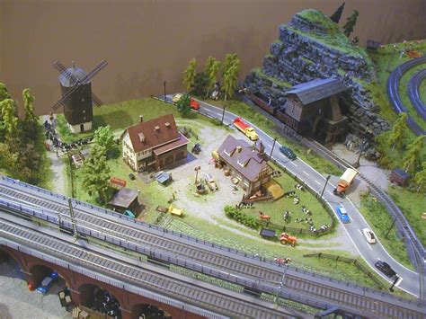 Wonderfully Constructed 21' X 8' Marklin HO Layout Model Train Photo ...