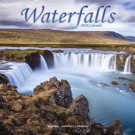 Waterfalls Calendar - Calendars 2017 - 2018 Wall Calendars - Photo ...