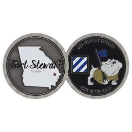 Army Fort Stewart Rd Infantry Division Challenge Coin Challenge Coin