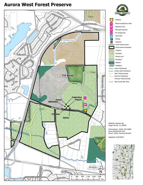 Aurora West Forest Preserve Forest Preserve District Of Kane County