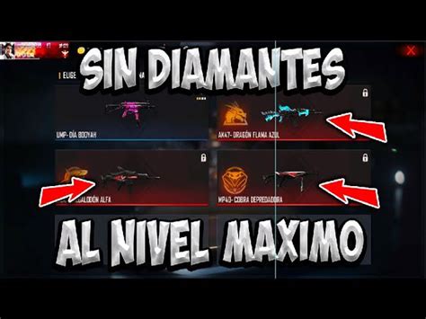 C Mo Mejorar Las Armas Evolutivas En Free Fire