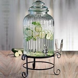 Jay Import Co Elle Decor Style Setter Springfield Beverage Dispenser