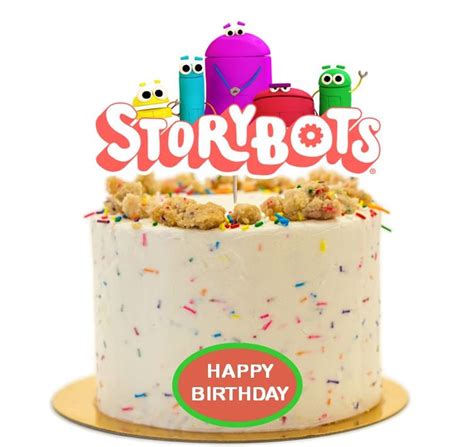 Storybots Cake Topper Cake Decorations Etsy