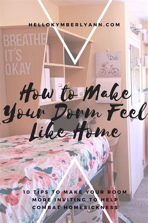 How To Make Your Dorm Room Feel Like Home Hello Kymberly Ann