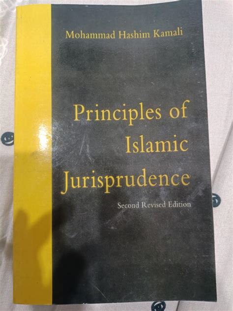 Principle Of Islamic Jurisprudence By Mohammad Hashim Manali Second