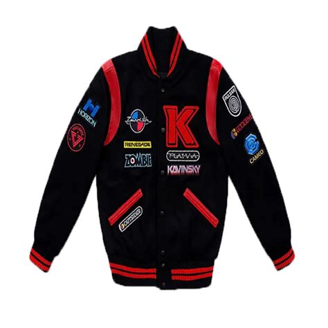 Kavinsky Reborn Varsity Jacket Jacketstown