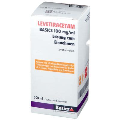 Levetiracetam Basics Mg Ml Ml Mit Dem E Rezept Kaufen Shop