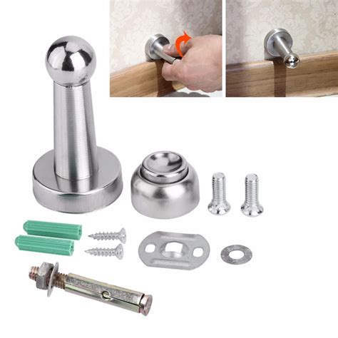 Stainless Steel Strong Magnetic Door Stop Heavy Duty Stopper Powerful