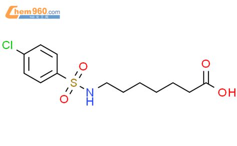 123469 68 1 Heptanoic acid 7 4 chlorophenyl sulfonyl amino CAS号